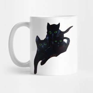 Black cats Mug